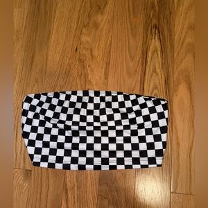 Checkered tube top
